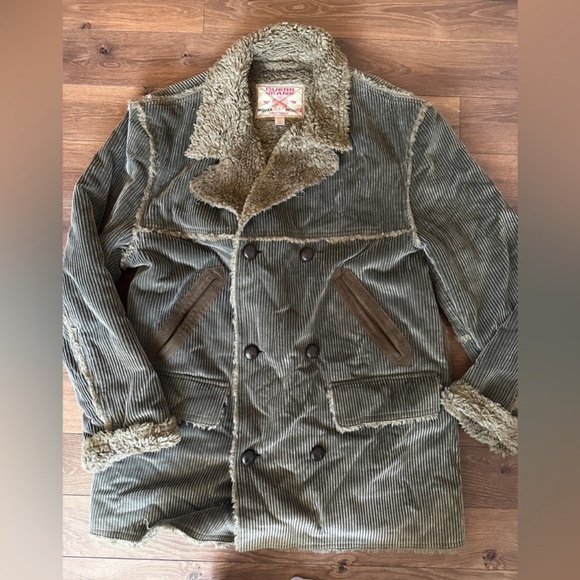 Vintage Guess Jeans corduroy and faux fur coat. - Picture 1 of 5